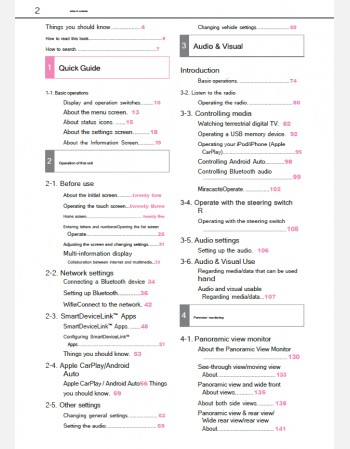 toyota gran ace 2022-2023 navigation & multimedia system manual in english